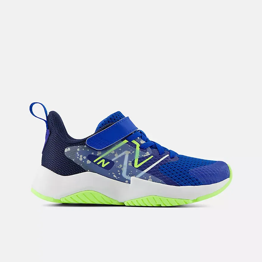 Schuhe New Balance Kinder Rave Run V2 Schnürsenkel mit Bungee-Verschluss