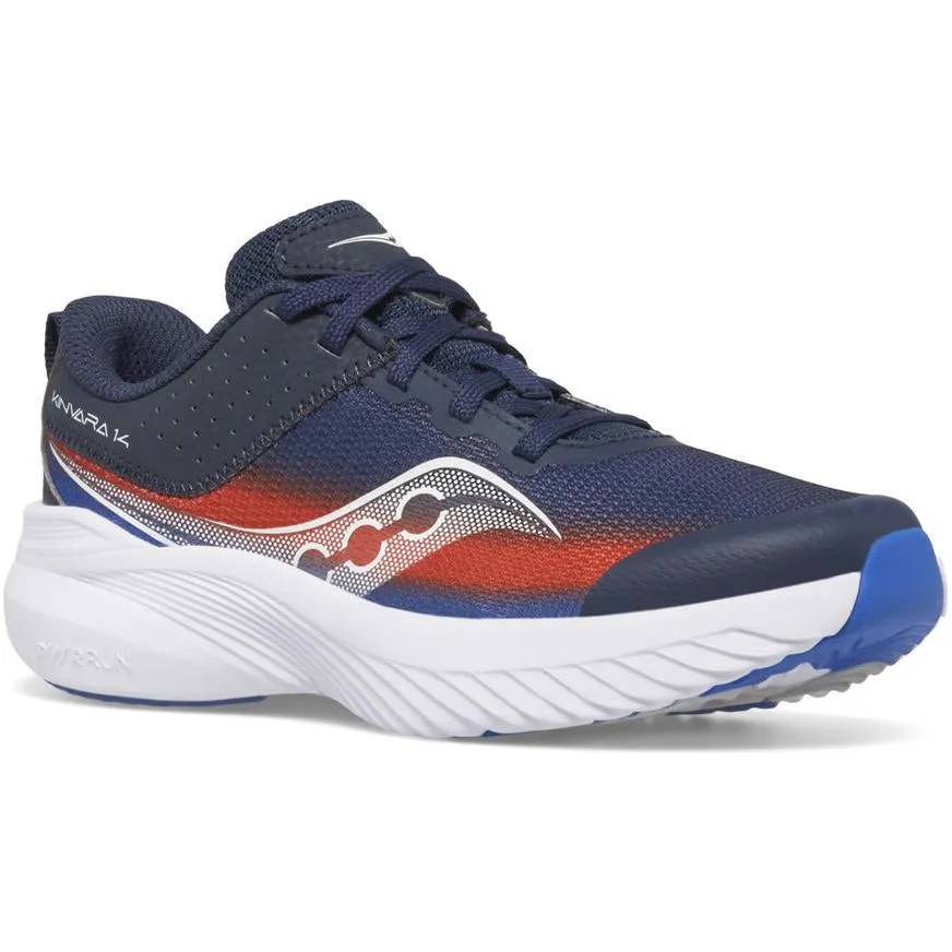Schuhe Saucony Saucony Kinvara 14 LTT Junior Laufschuhe - Marine