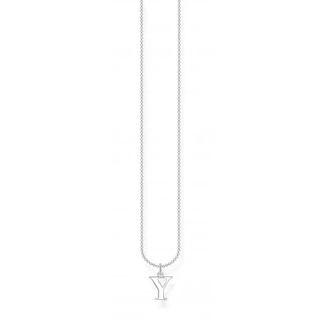 Silbernes Y-Buchstaben Halskette KE2034-001-21-L45v Thomas Sabo Halsketten