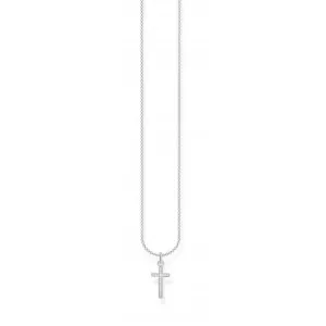 Silberne Zirkonia-Kreuzkette 45cm KE2043-051-14-L45v Thomas Sabo Ketten