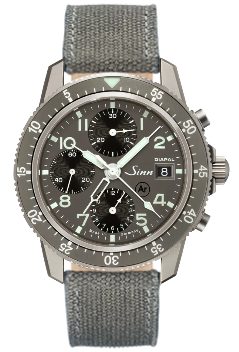 Sinn Uhren Sinn 103 Ti Diapal Leinengraue Uhr