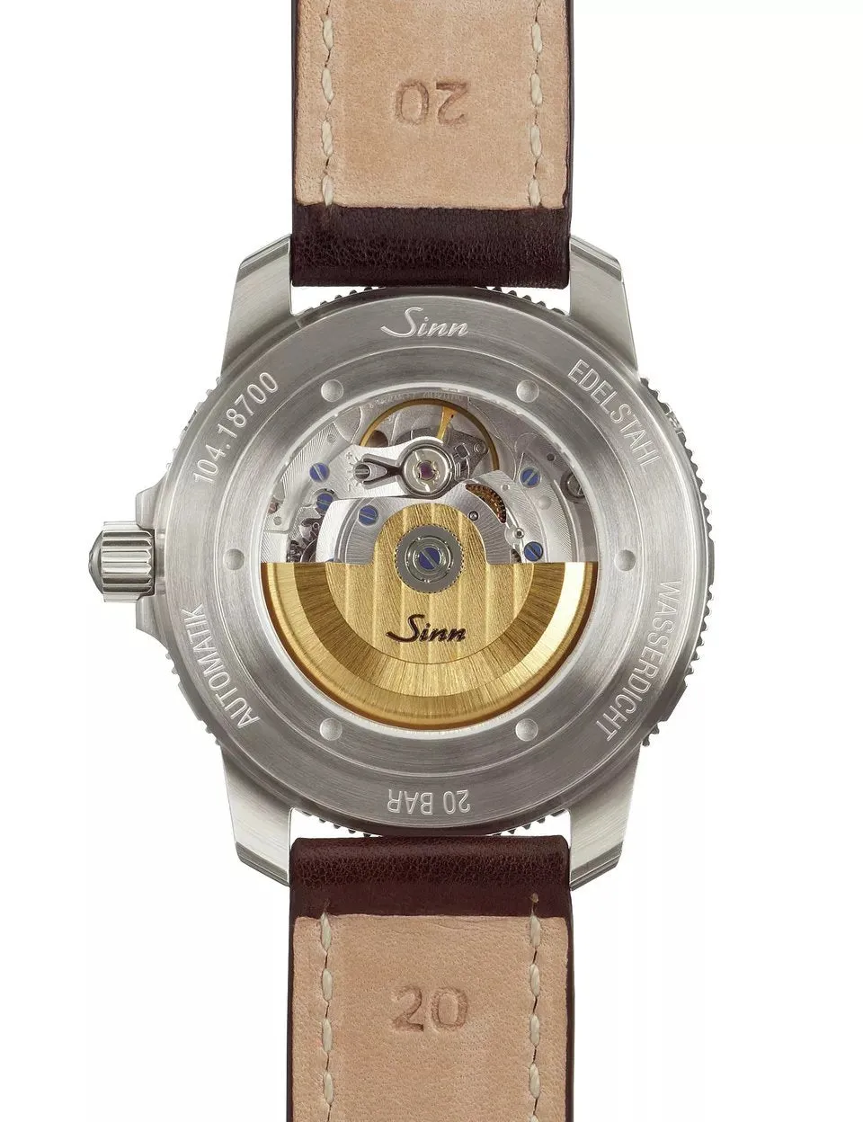 Sinn Uhren Sinn 104 St Sa I W Vintage Dunkelbraune Uhr