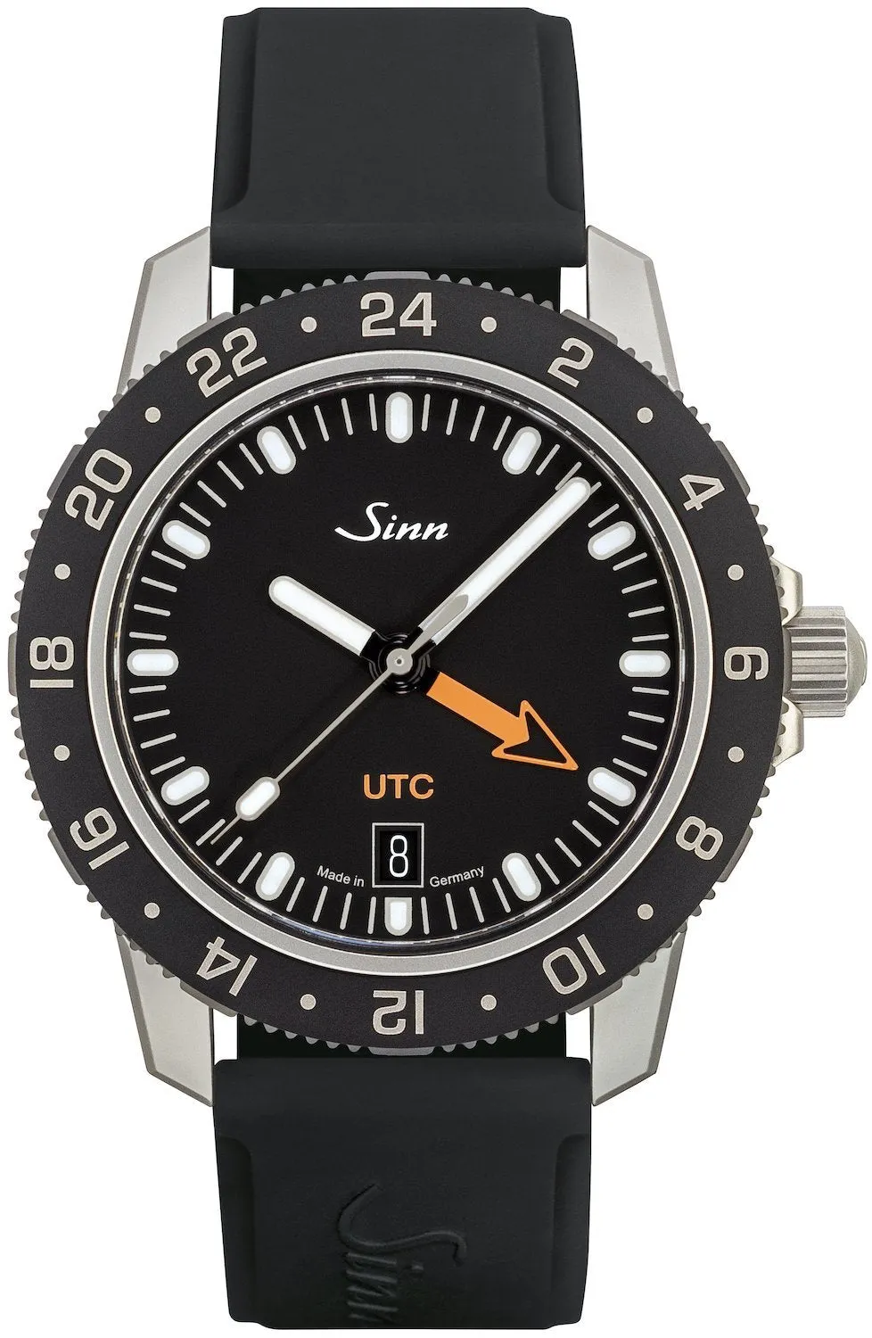 Sinn Uhren Sinn 105 St Sa UTC Silikon Armbanduhr