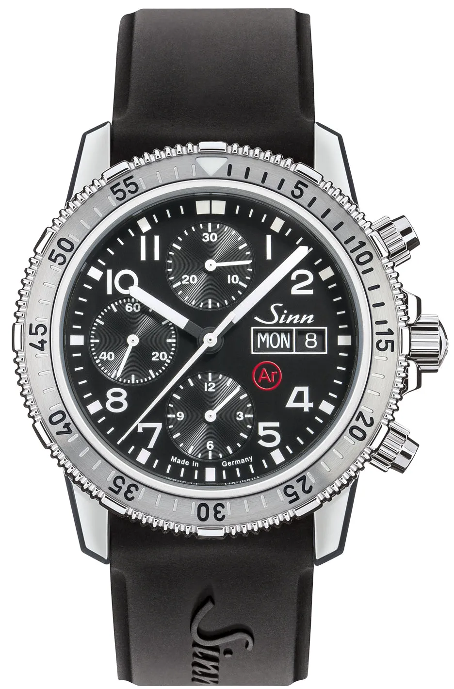 Sinn Uhren Sinn 206 St Ar Gummiband Schwarze Uhr