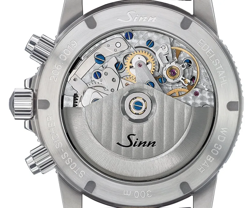 Sinn Uhren Sinn 206 St Ar Gummiband Schwarze Uhr