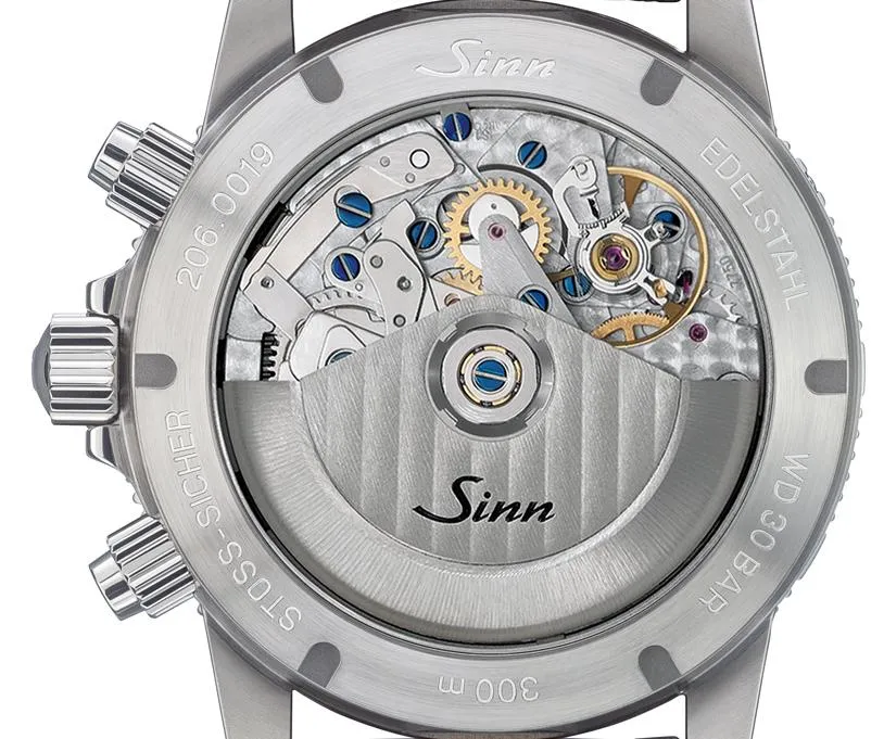 Sinn Uhren Sinn 206 St Ar Vintage Schwarz mit Roter Uhr