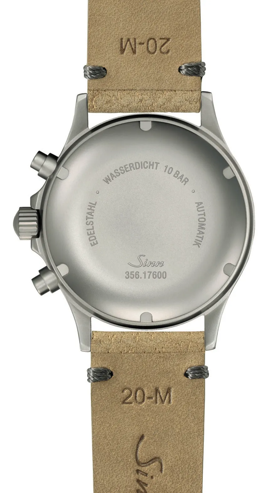 Sinn Uhren Sinn 356 Pilot Classic Lederarmbanduhr