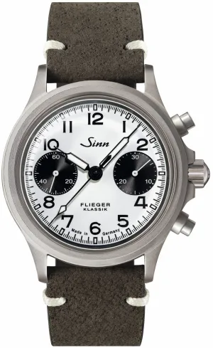 Sinn Uhren Sinn 356 Pilot Classic Lederarmbanduhr