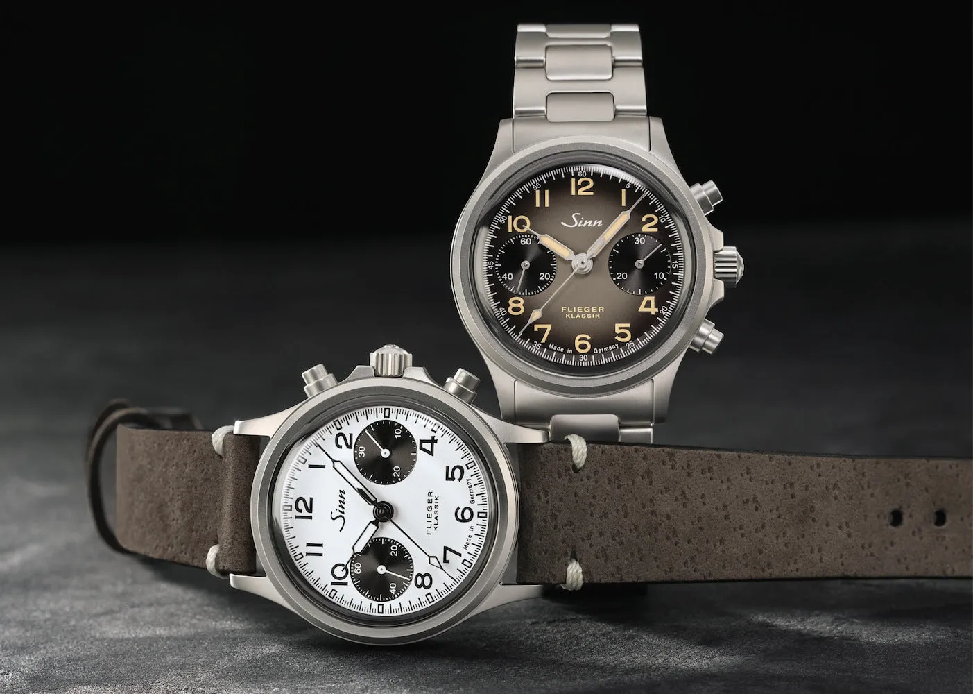 Sinn Uhren Sinn 356 Pilot Classic Lederarmbanduhr