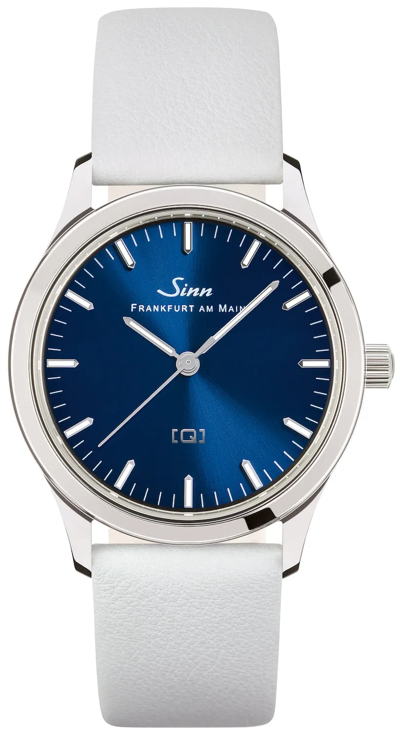 Sinn Uhren Sinn 434 St B Damen Leder Armbanduhr Weiß