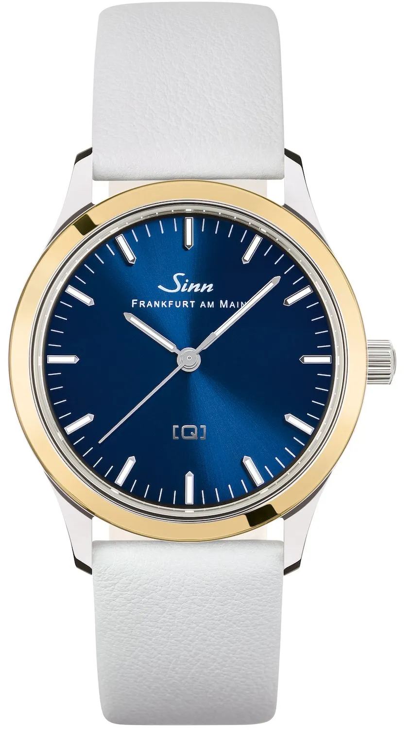 Sinn Uhren Sinn 434 St GG B Damen Leder Armbanduhr Weiß