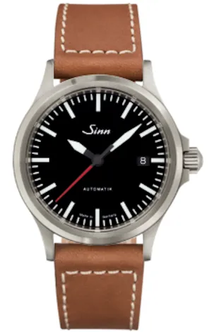 Sinn Uhren Sinn 556 I RS Vintage Rindsleder Braun Armbanduhr