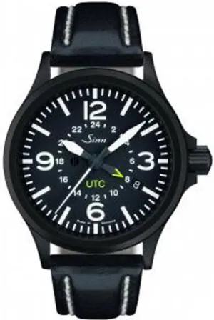 Sinn Uhren Sinn 856 S UTC Lederarmbanduhr