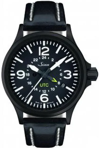 Sinn Uhren Sinn 856 S UTC Lederarmbanduhr