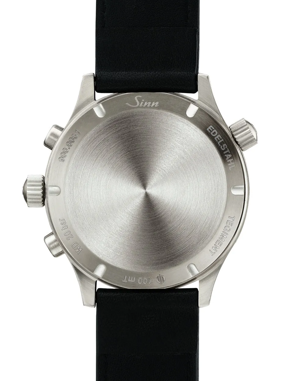 Sinn Uhren Sinn 900 Diapal Vintage Rindsleder Braun Armbanduhr