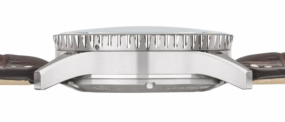 Sinn Uhren Sinn 903 St BE II Navigationsuhr mit braunem Lederarmband