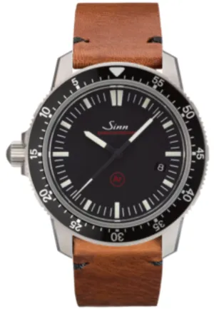Sinn Uhren Sinn EZM 3F Vintage Rindsleder Braun Armbanduhr