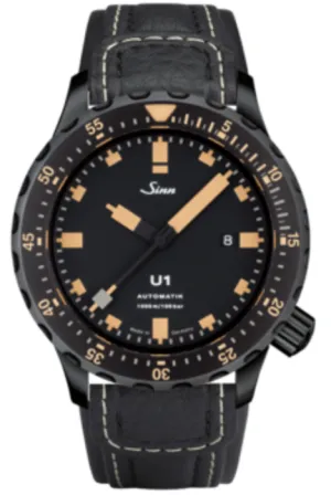 Sinn Uhren Sinn U1 S E Lederarmbanduhr