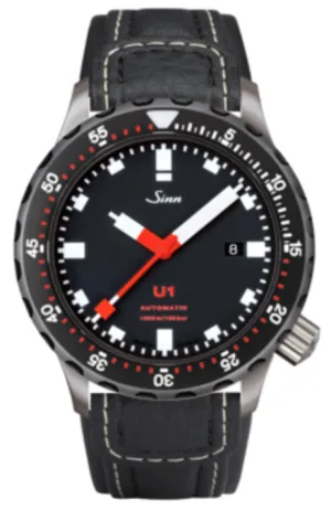 Sinn Uhren Sinn U1 SDR Lederarmbanduhr