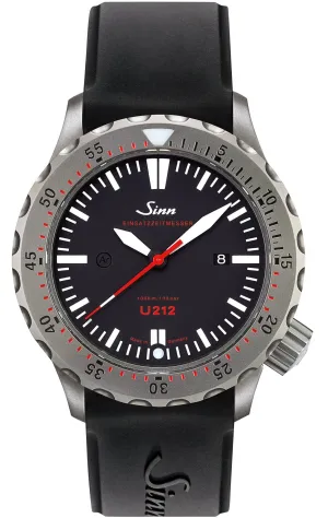 Sinn Uhren Sinn U212 - EZM 16 Silikon-Armbanduhr