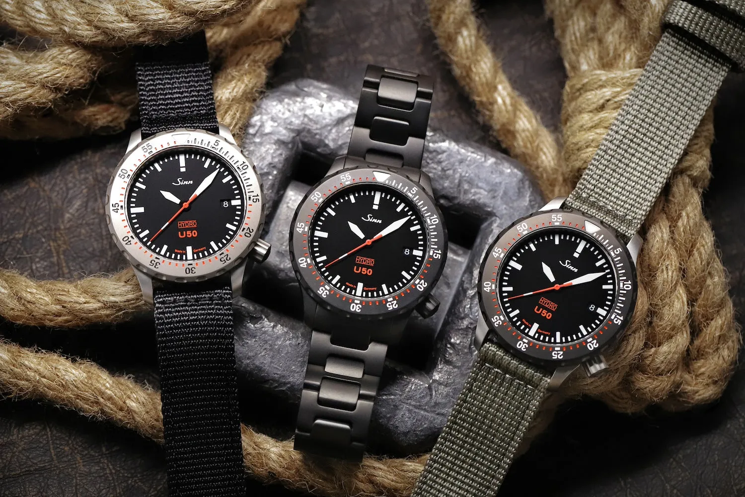 Sinn Uhren Sinn U50 Hydro SDR H-Link Armbanduhr