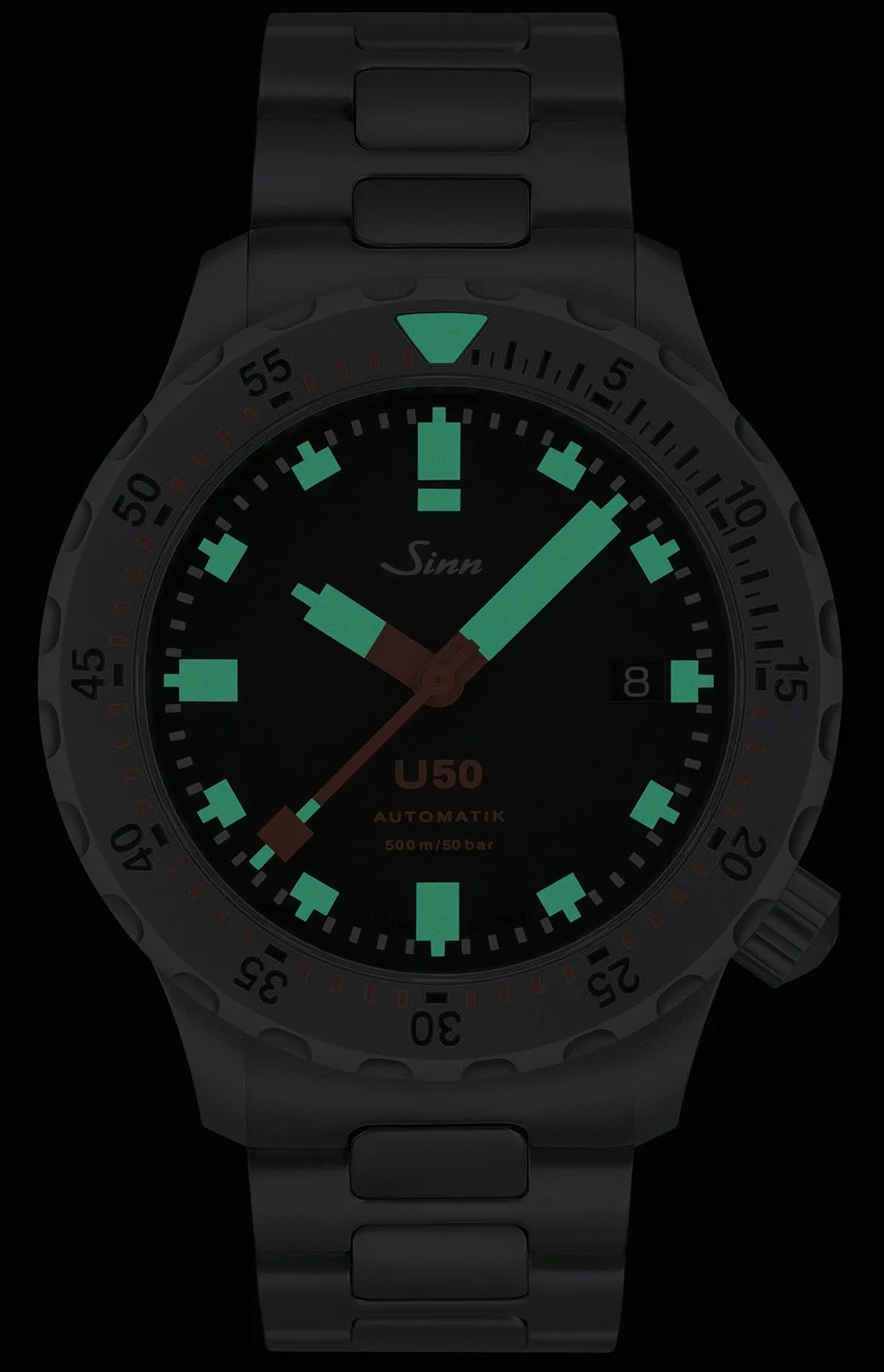 Sinn Uhren Sinn U50 Silikon Armbanduhr Weiß