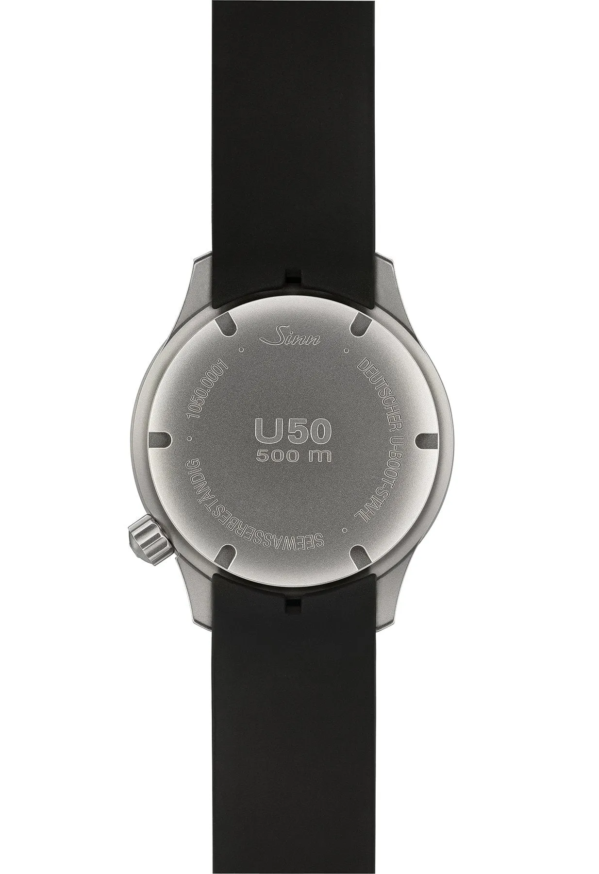 Sinn Uhren Sinn U50 Silikon Armbanduhr Weiß