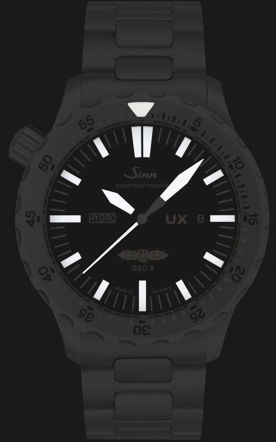 Sinn UX GSG 9 EZM 2B Armbanduhr mit Armband