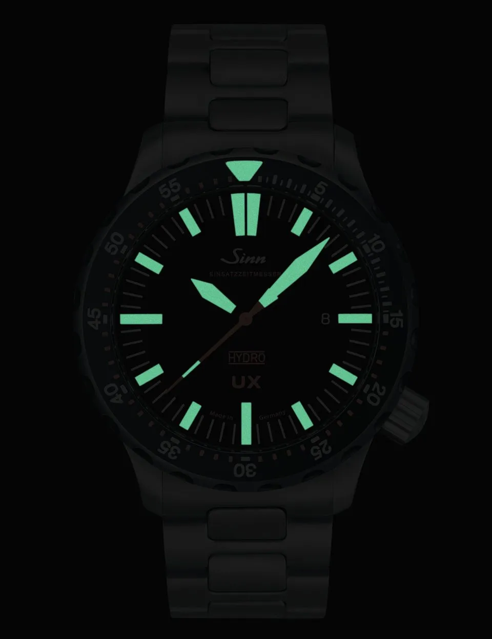 Sinn UX S EZM 2B Lederuhr