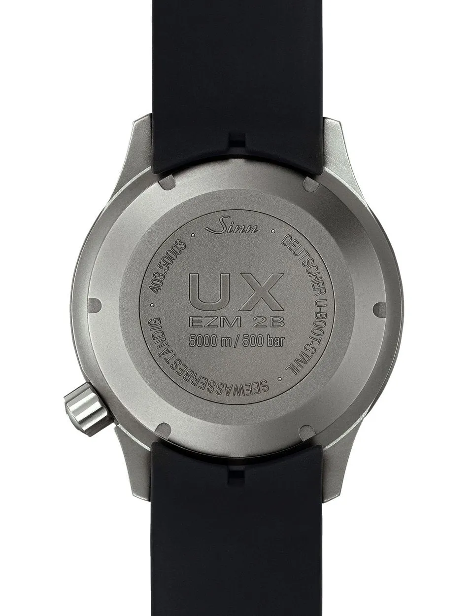 Sinn UX S EZM 2B Lederuhr