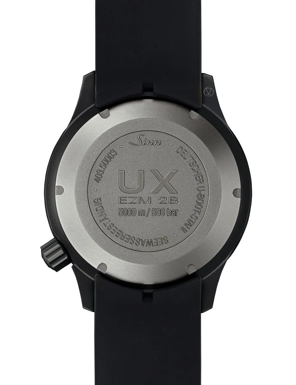 Sinn UX S EZM 2B Vintage-Uhr aus braunem Rindsleder