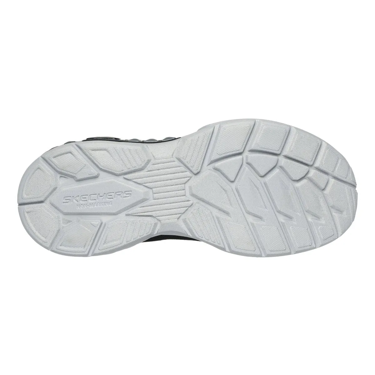 Skechers Jungen (Vorschule) 400151LSLBK Light Storm 3.0 Silber/Schwarz