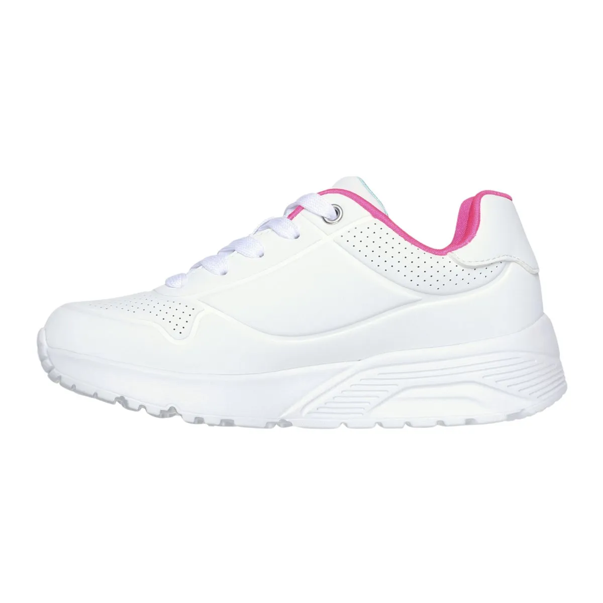 Skechers Mädchen (Vorschulalter) 310391LWMN Street Uno Lite - Mein Tropfen Weiß/Mehrfarbig