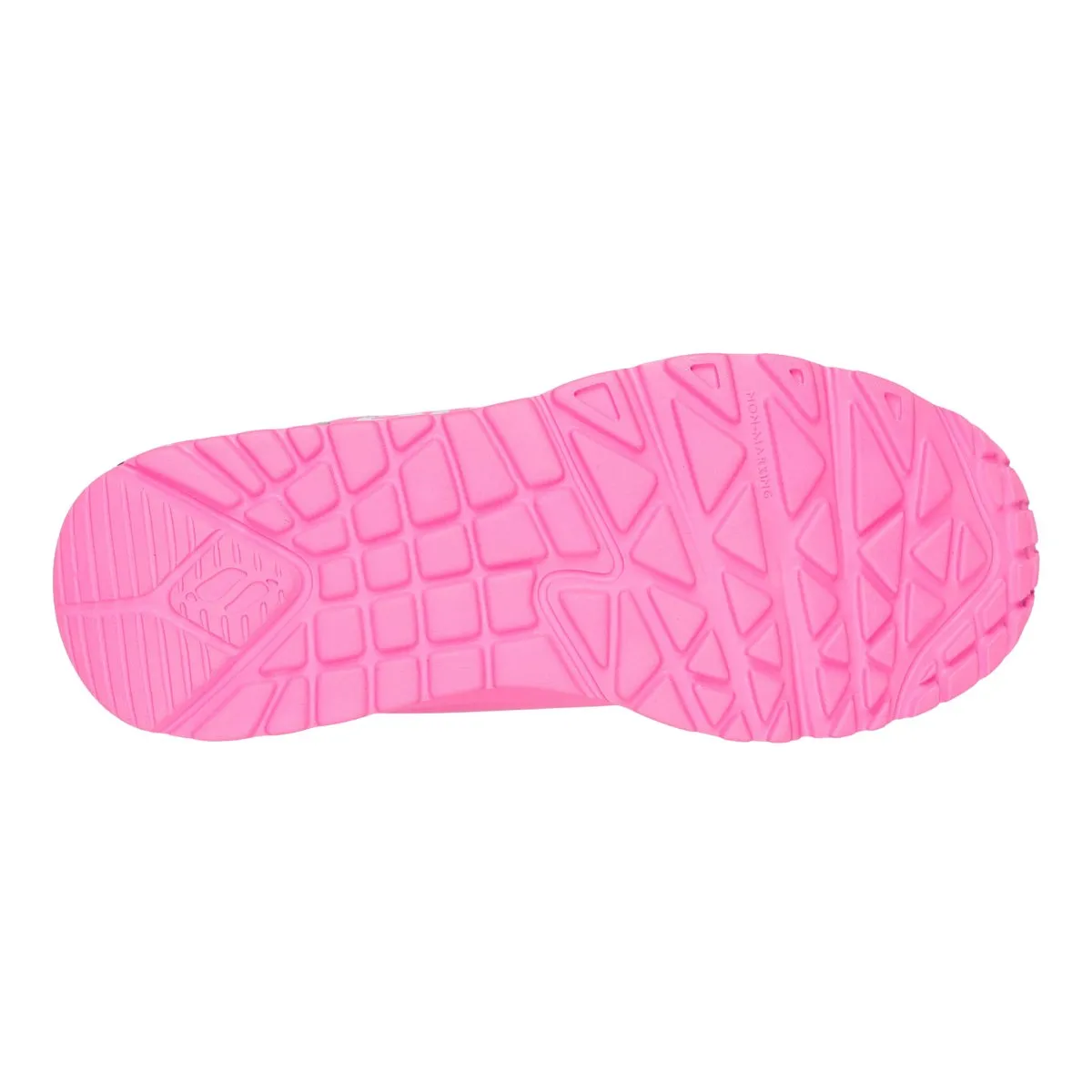 Skechers Girl's (Vorschulkind) 314067LHPMT Skechers x JGoldcrown: Uno Lite - Metallisch Love Hot Pink/Mehrfarbig