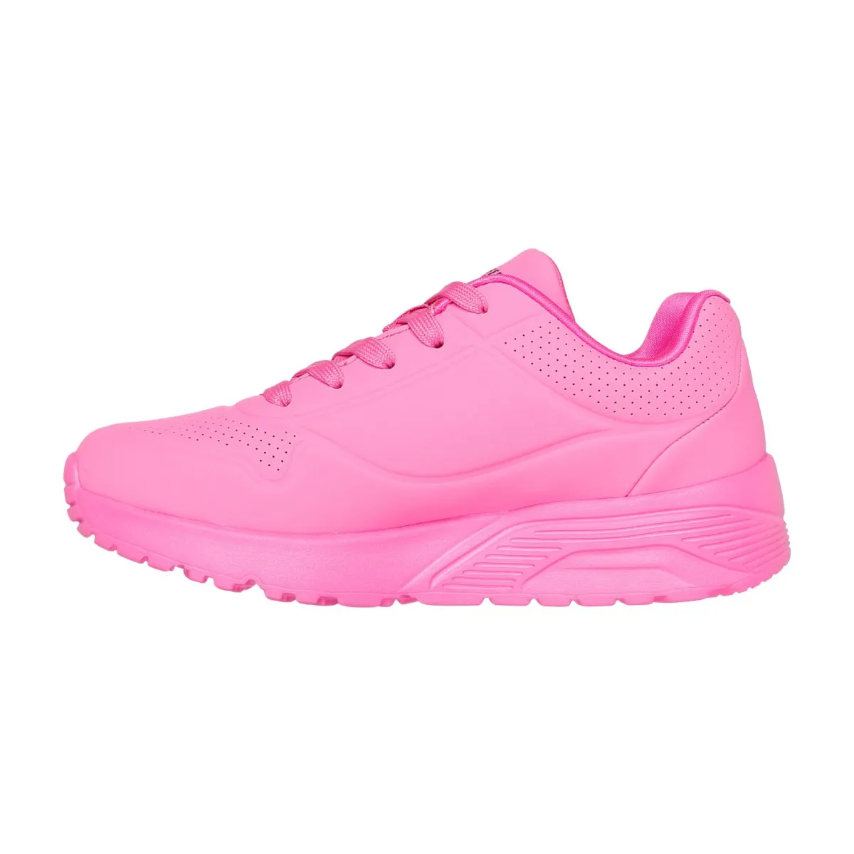 Skechers Girl's (Vorschulkind) 314067LHPMT Skechers x JGoldcrown: Uno Lite - Metallisch Love Hot Pink/Mehrfarbig