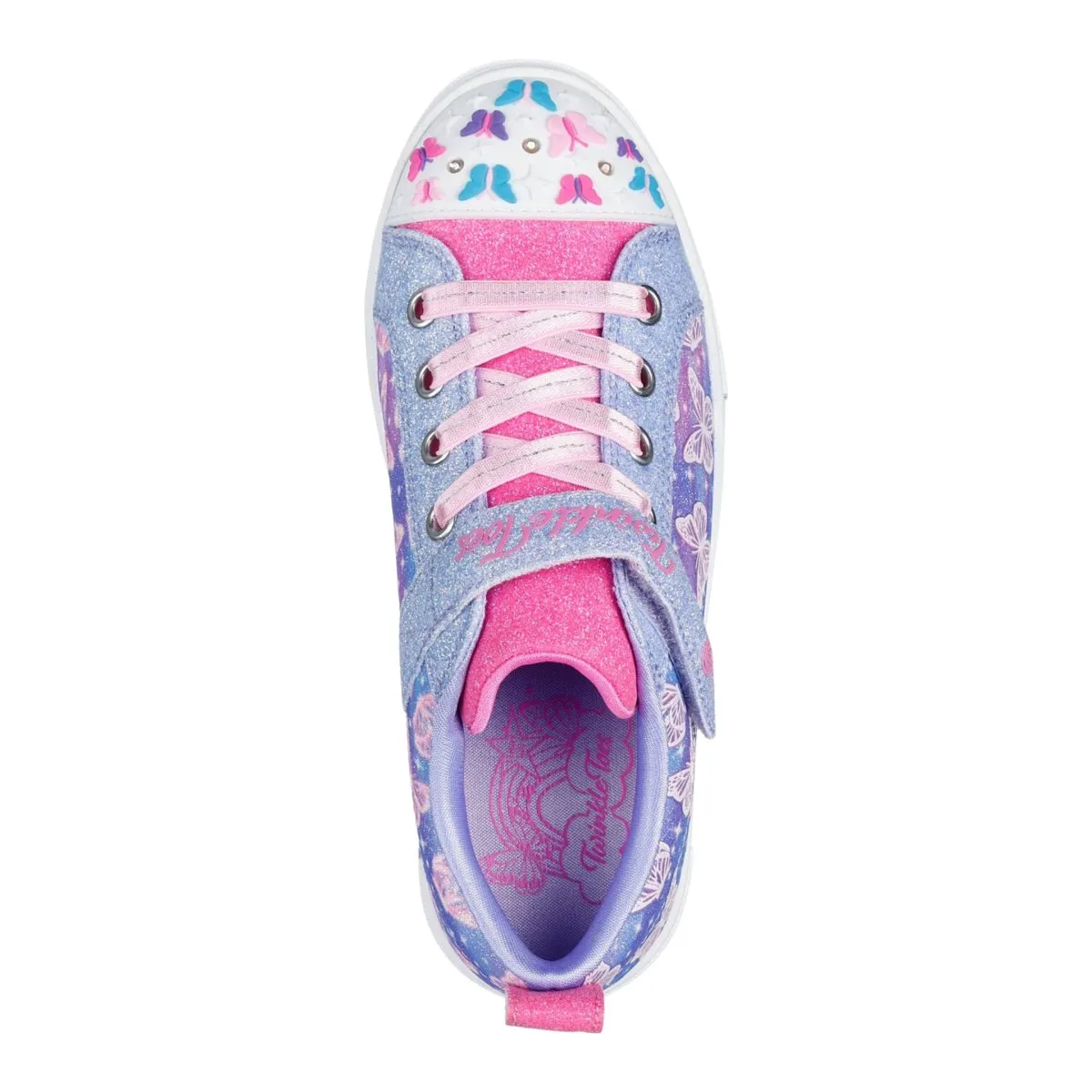 Skechers Mädchen (Vorschulalter) 314813LLVMT Twinkle Toes: Funkelnde Funken - Ombré Flatterndes Lavendel/Mehrfarbig