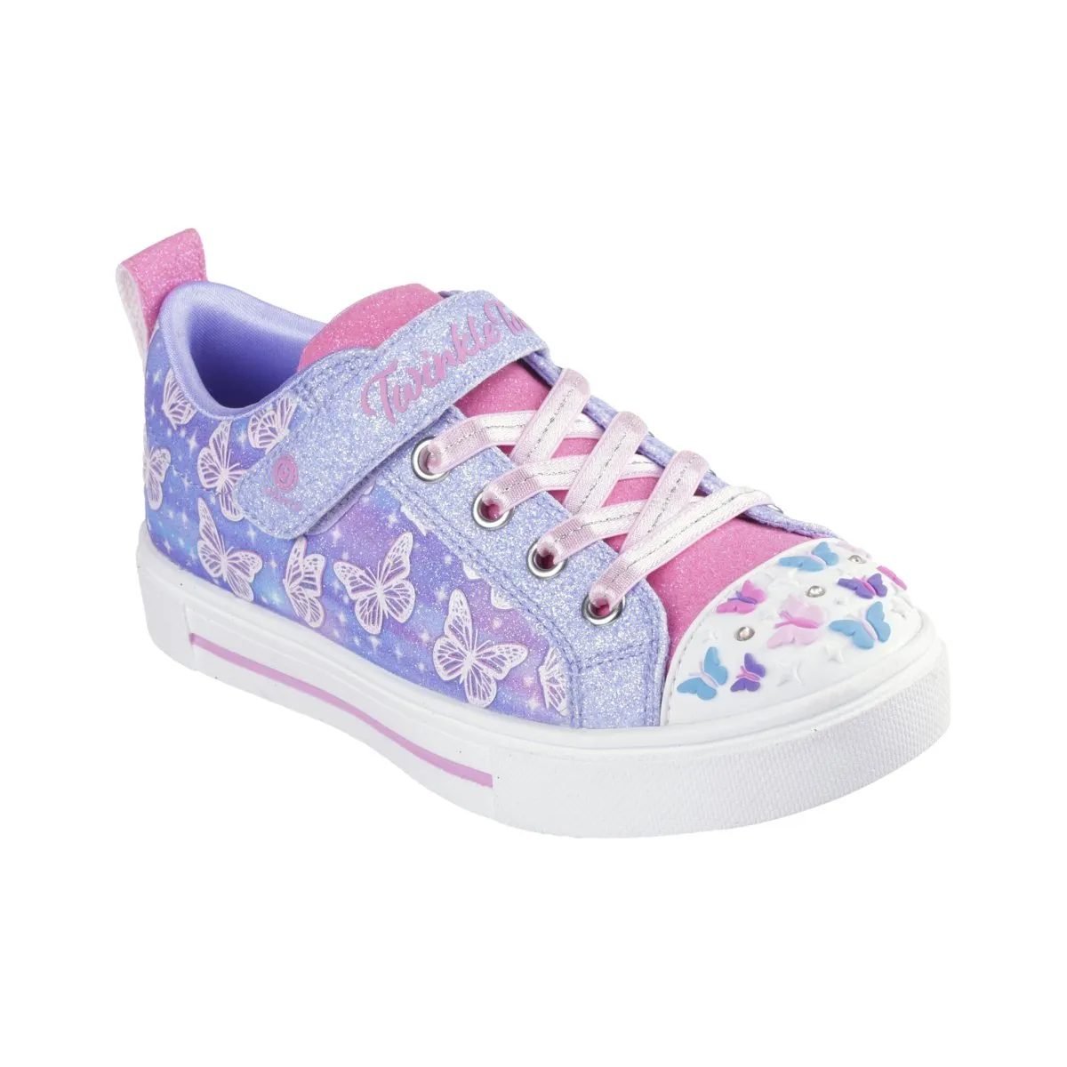 Skechers Mädchen (Vorschulalter) 314813LLVMT Twinkle Toes: Funkelnde Funken - Ombré Flatterndes Lavendel/Mehrfarbig