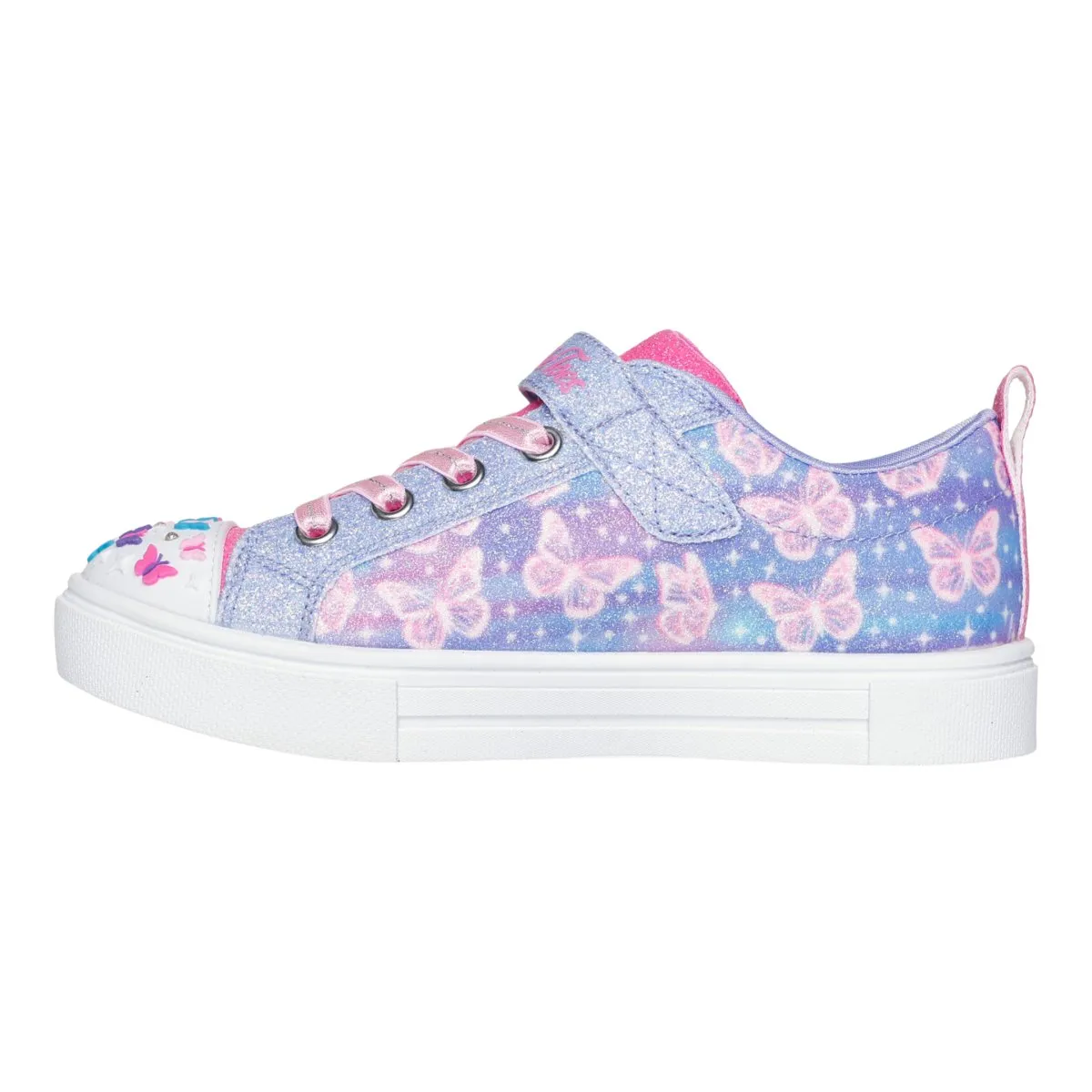 Skechers Mädchen (Vorschulalter) 314813LLVMT Twinkle Toes: Funkelnde Funken - Ombré Flatterndes Lavendel/Mehrfarbig
