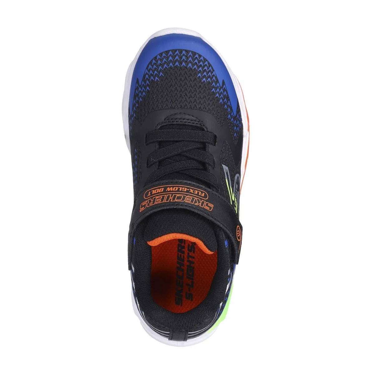Skechers PS (Vorschule) 400138LBKBL S Lights: Flex-Glow Bolt