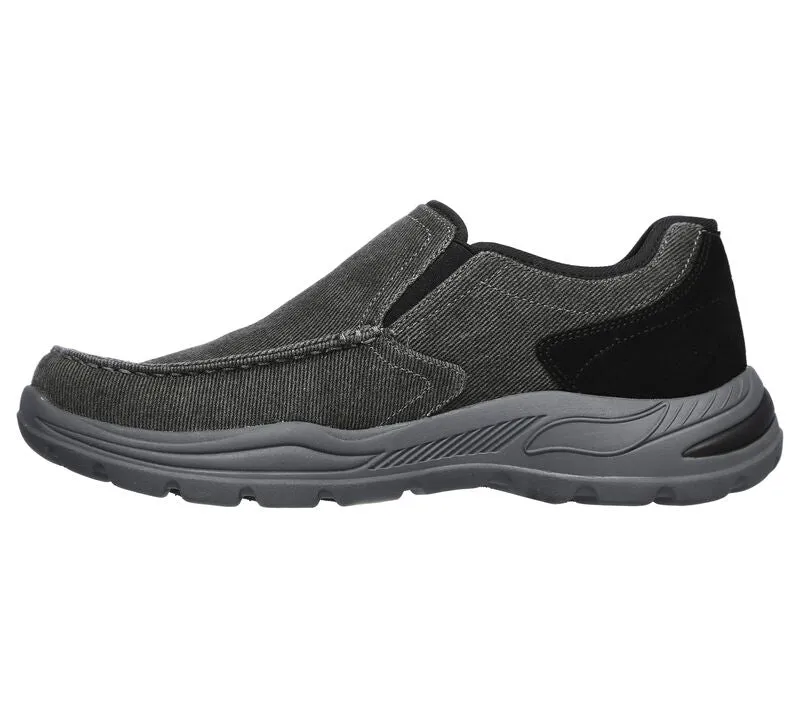 Skechers Schuhe Arch-Fit Motley-Rolens Schwarz