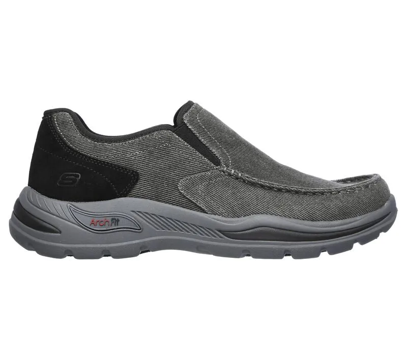 Skechers Schuhe Arch-Fit Motley-Rolens Schwarz