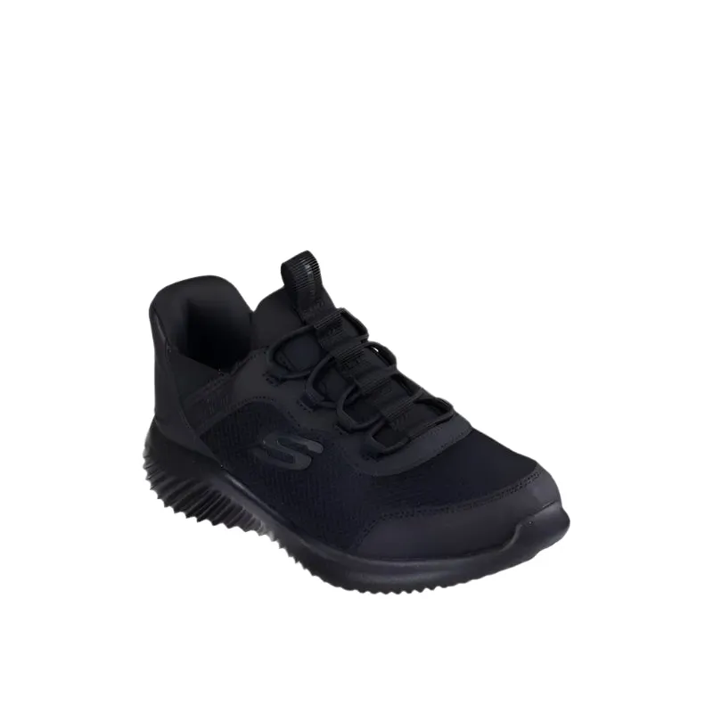 Skechers Schuhe Kinder Slip-Ins: Bounder - Brisk - Burst Schwarz