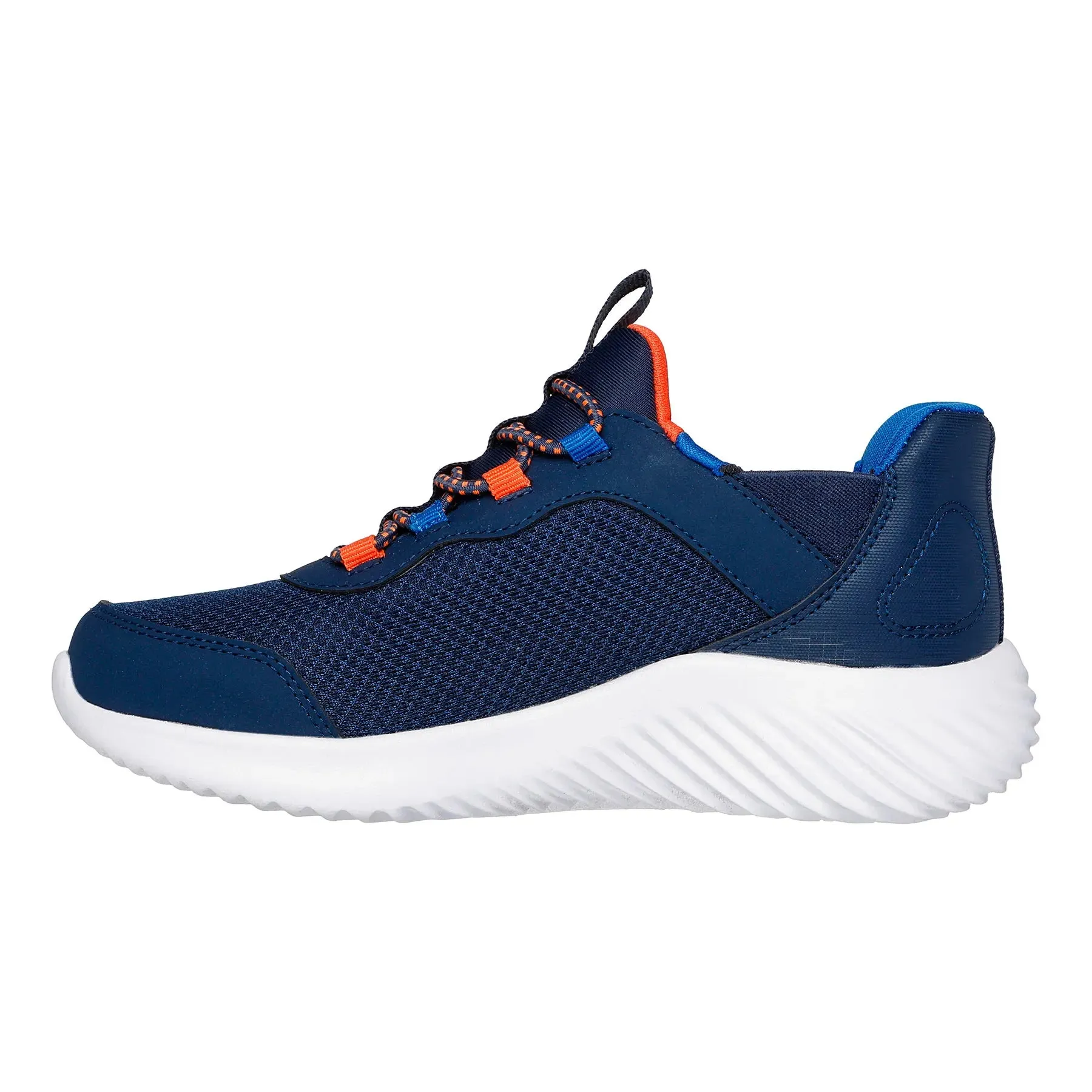 Skechers Schuhe Kinder Slip-Ins: Bounder - Brisk - Burst Marineblau
