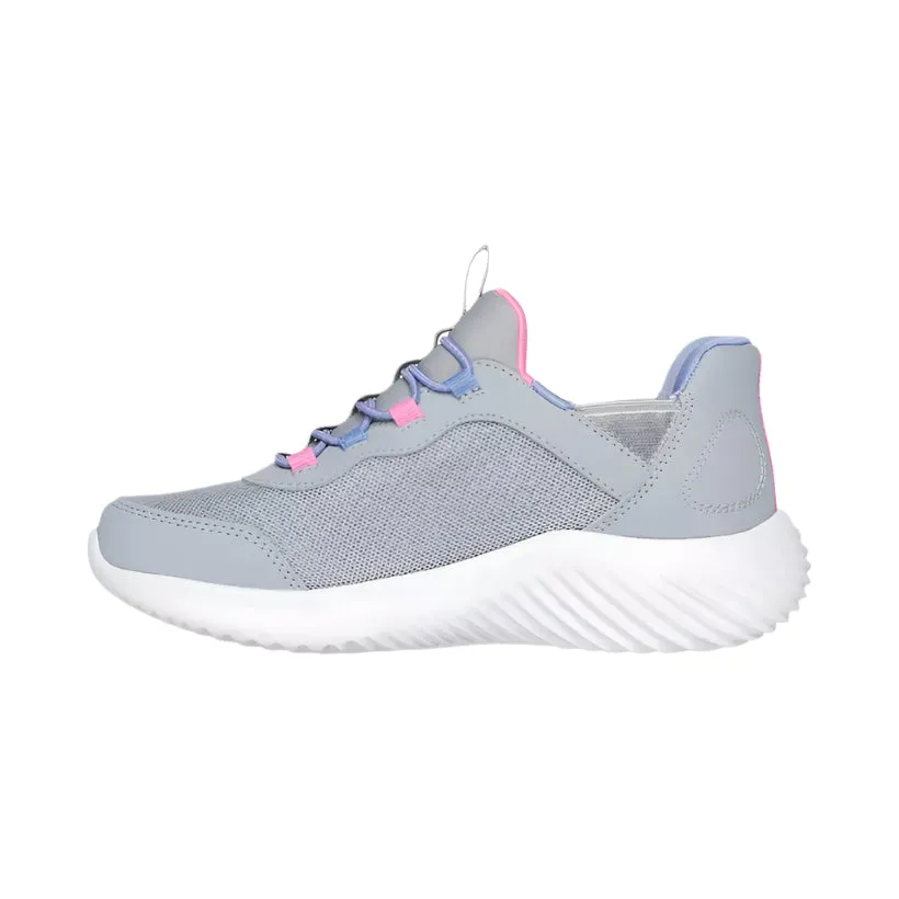 Skechers Schuhe Kinder Slip-Ins: Bounder - Einfach Niedliches Grau