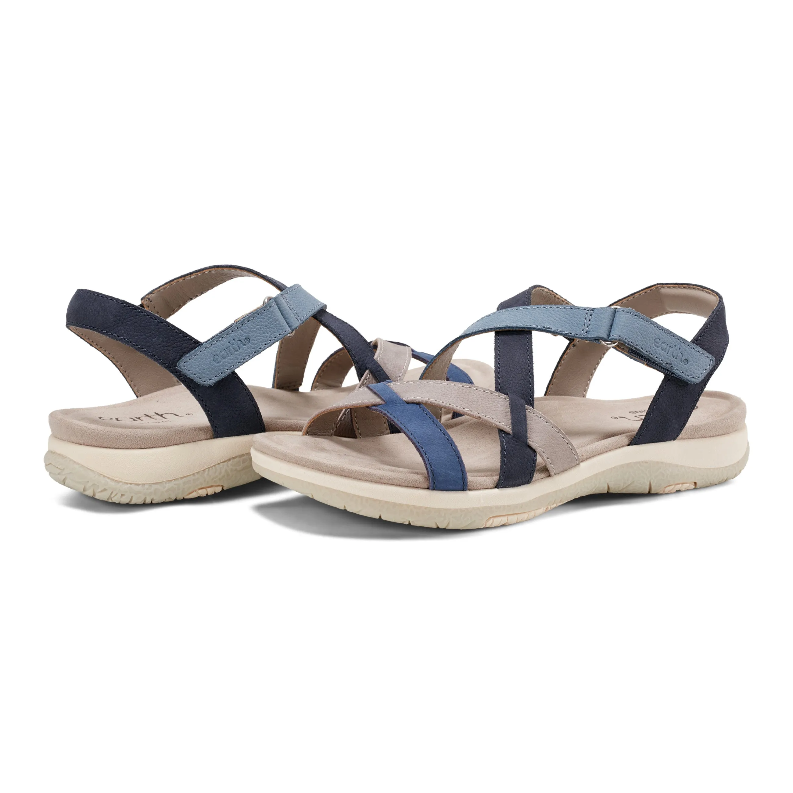 Sterling Lässige Riemchen-Sandalen mit Rundkappe