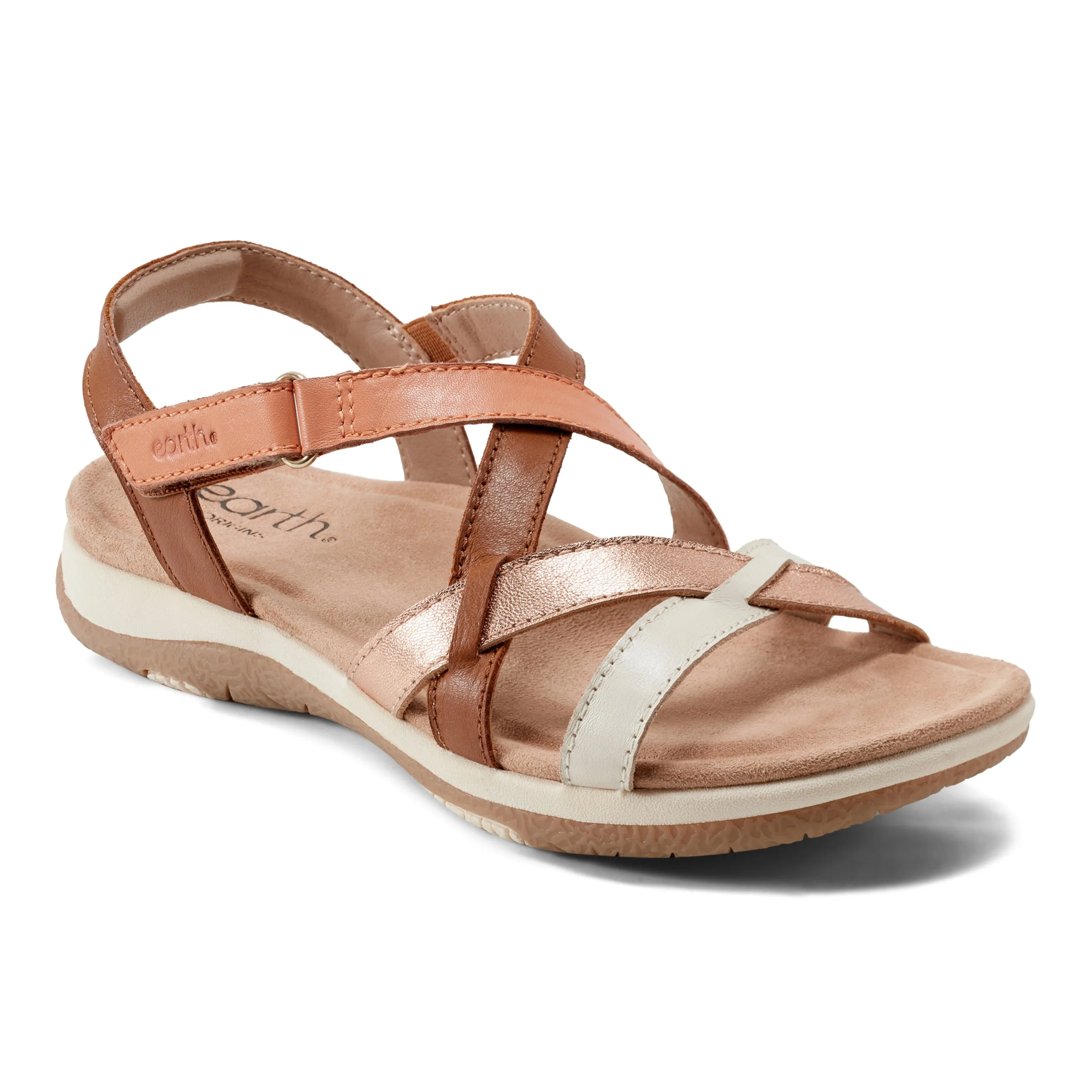 Sterling Lässige Riemchen-Sandalen mit Rundkappe