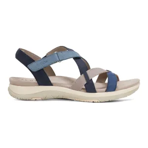 Sterling Lässige Riemchen-Sandalen mit Rundkappe