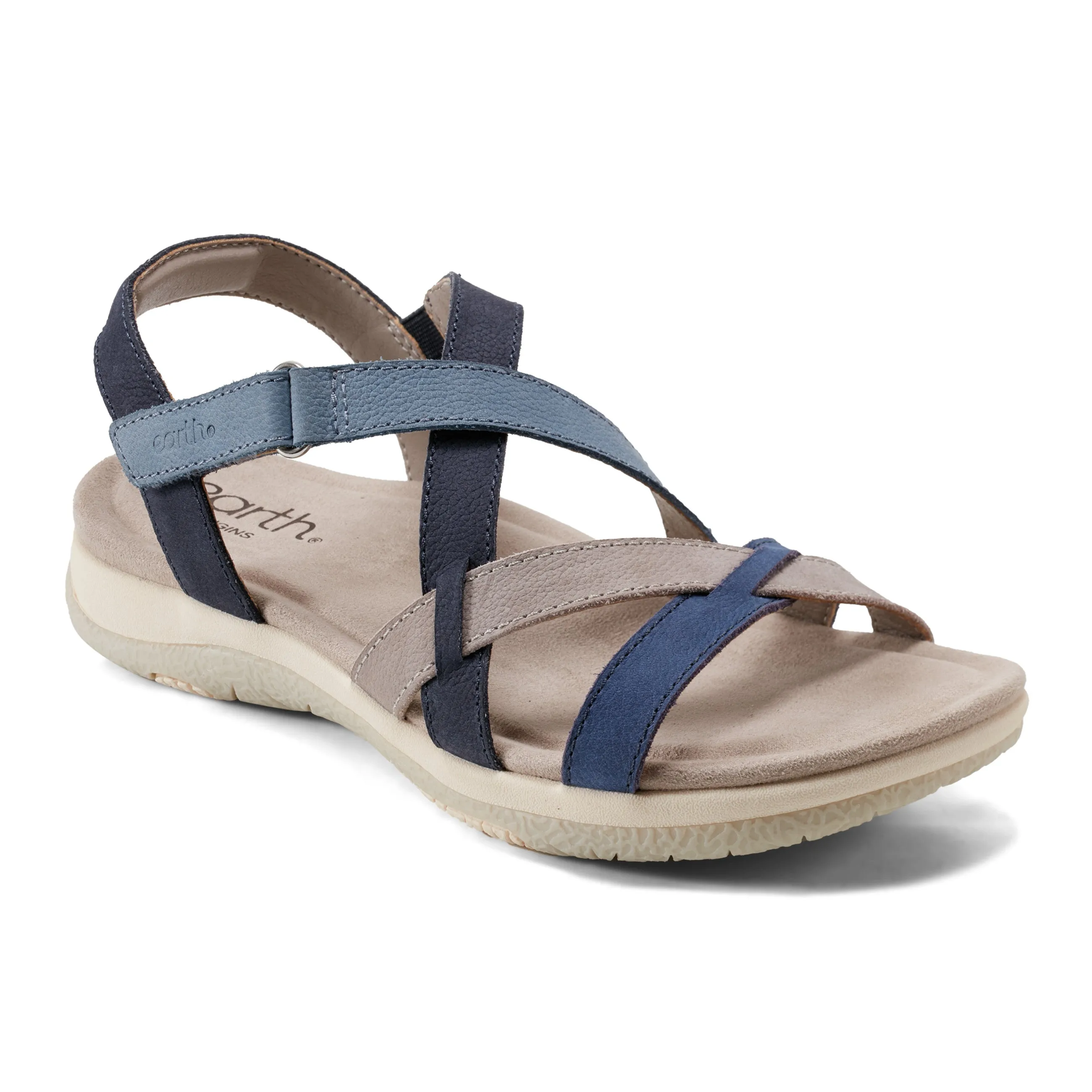 Sterling Lässige Riemchen-Sandalen mit Rundkappe