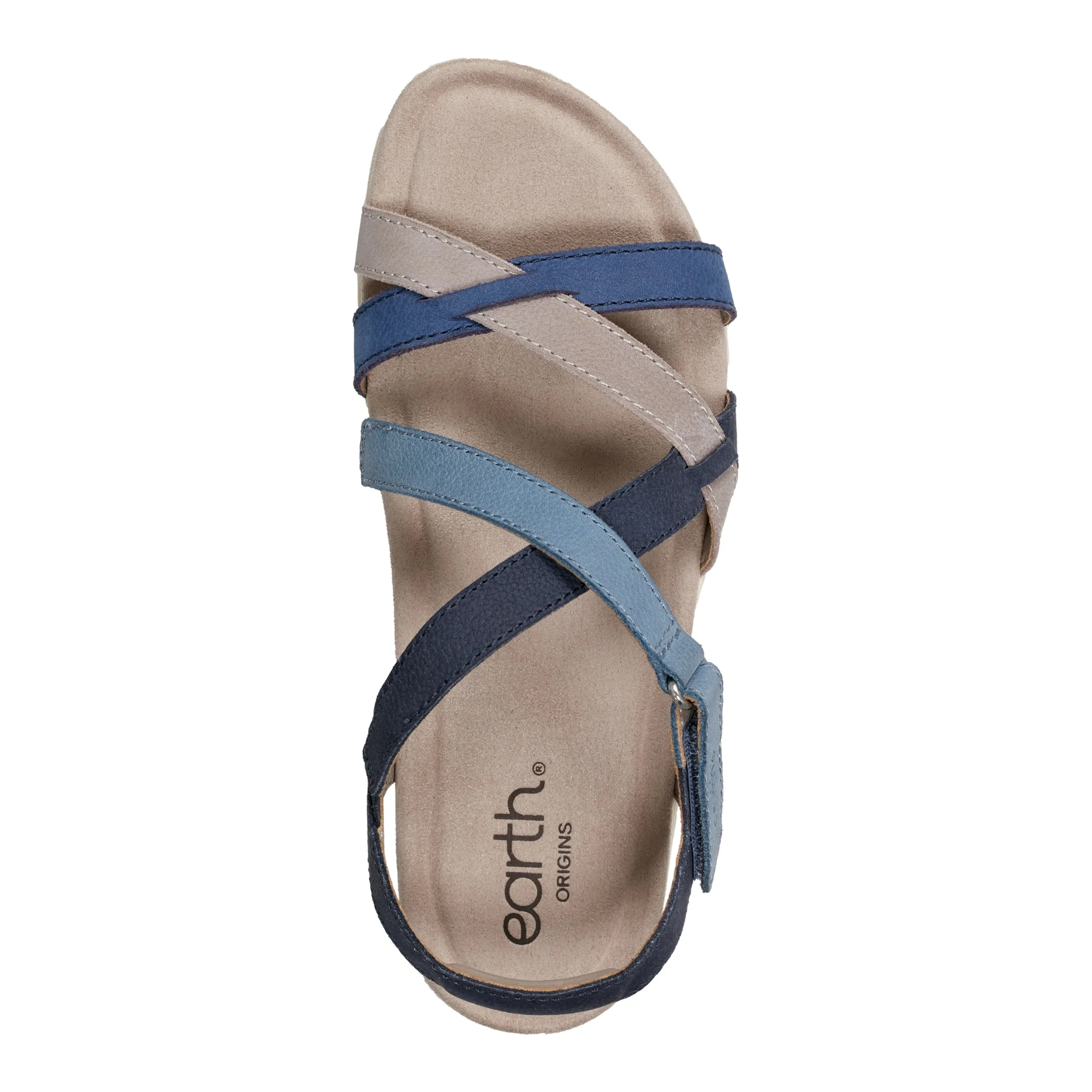Sterling Lässige Riemchen-Sandalen mit Rundkappe