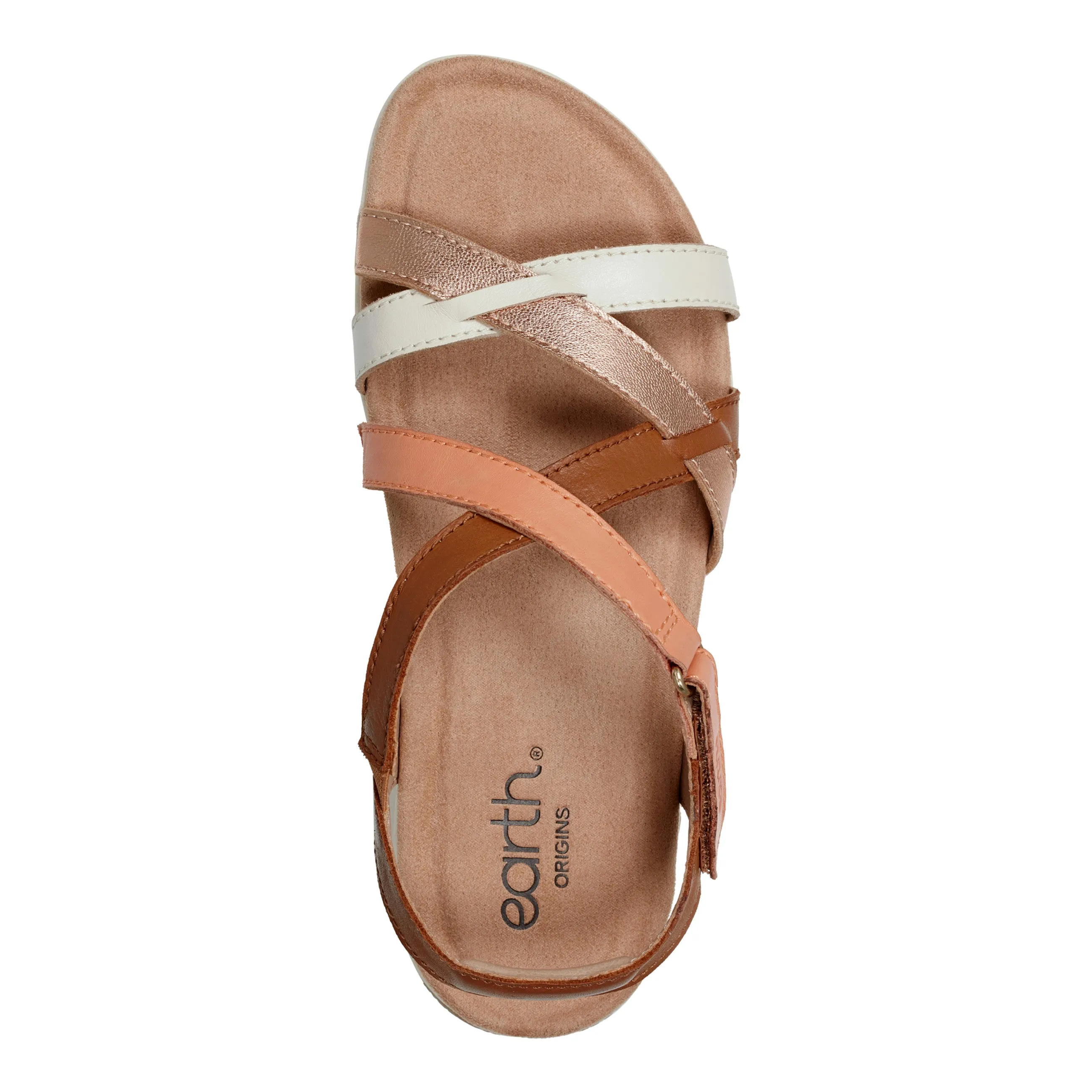 Sterling Lässige Riemchen-Sandalen mit Rundkappe